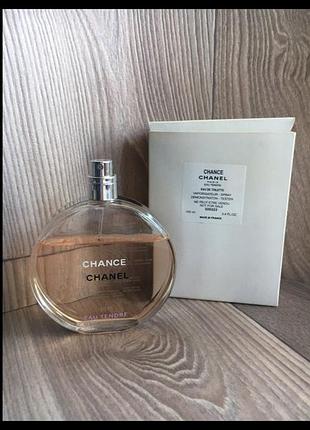 Chanel chance tender 80/100 мл тестер. оригинал! стародел! правильное хранение!