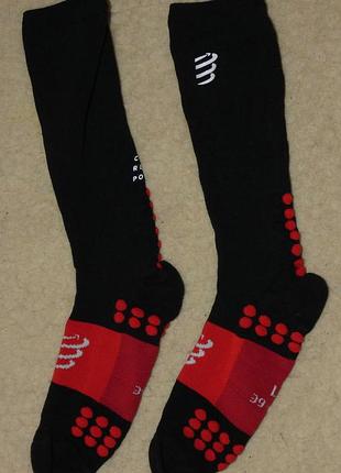 Професійні компресійні гольфи compressport full socks 3d.dots (39-41) оригінал