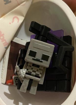 Скелетон kinder joy minecraft skeleton, майнкрафт