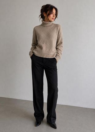 Светр гольф zara бежевий