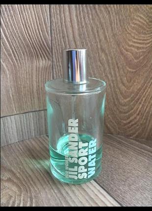 Jil sander sport water 30/100 мл. оригинал! стародел! правильное хранение!