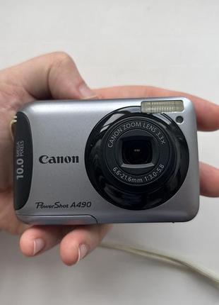 Легендарний фотоаппарат 2000х камера canon powershot a490