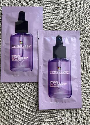 Pureology hydrate glow catcher зволожуюча та поживна олійка для волосся
