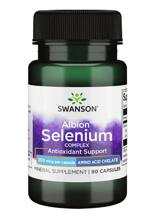Chelated selenium complex 200 mcg - 90 caps (повреждена банка)