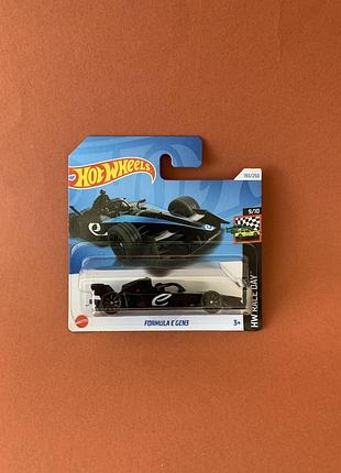 Машинка хот вілс формула formula e gen3 hot wheels 2024