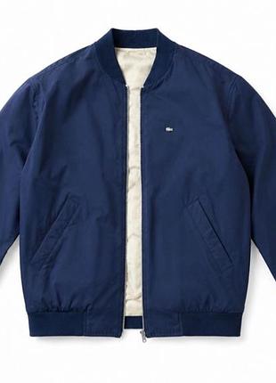 Двостороння куртка бомбер 
lacoste
