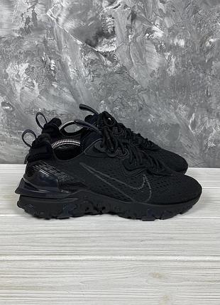 Кроссовки nike react vision black 41/26 см