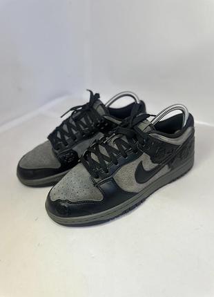 Кросівки nike dunk low black roses розмір 39