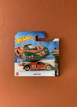 Машинка хот вілс мазда mazda 787b hot wheels 2024