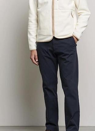 Чоловіча флісовакуртка gant d2 fleece jacket розмір xl, у кремовому кольорі