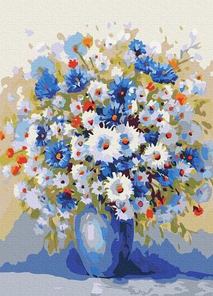 Картины по номерам «полевой букет» bs51388 (48x60 см l)