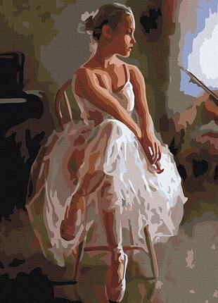 Картины по номерам «молодая балерина» bs51982 (48x60 см l)