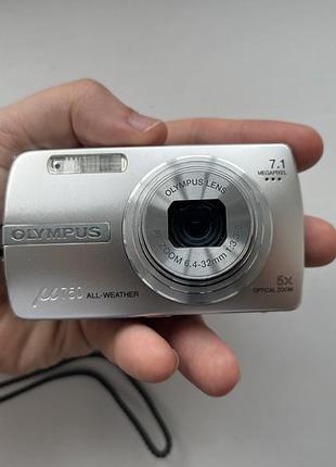 Вінтажний фотоаппарат камера 2000х olympus stylus mju-750