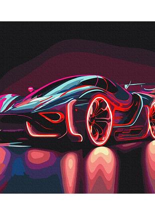 Картины по номерам «neon car» bs53713 (40x50 см)