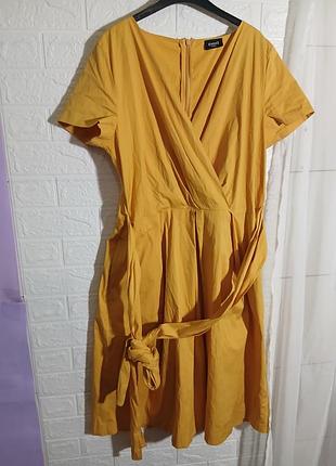Сукня з хлопкового попліну emme di marella. оригінал. розмір 50 (xl)