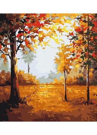 Картина за номерами "куточок осені" bs52206 (48x60 см l)
