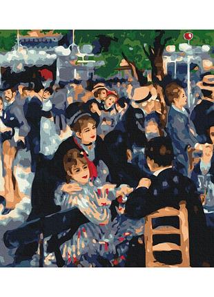 Картины по номерам «танцы в мулене де ла галетт. пьер-огюст ренуар» bs52293 (40x50 см)