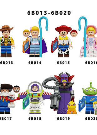 Набір фігурок історія іграшок 8 шт, toy story 6b013-6b020