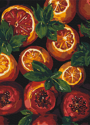 Картины по номерам «juicy delight» bs53782 (48x60 см l)
