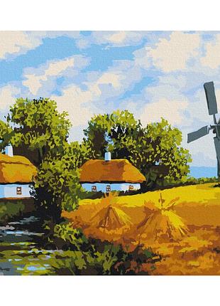 Картина за номерами "житній день" bs53151 (40x50 см)