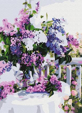 Картины по номерам «сирень» bs7211 (48x60 см l)