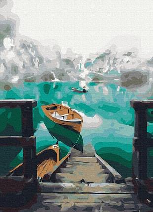 Картины по номерам «пейзаж в тумане» bs52720 (40x50 см)