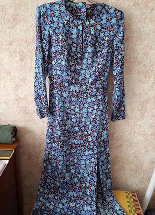Платье zara длинное