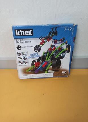 Детский строительный конструктор k'nex rad rides 12-in-1 building set