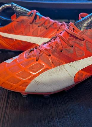 Оригінальні футбольні бутси puma evospeed 1.4 (розмір 43 / 28 см)