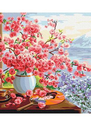 Картина за номерами "японський натюрморт" bs51595 (40x50 см)