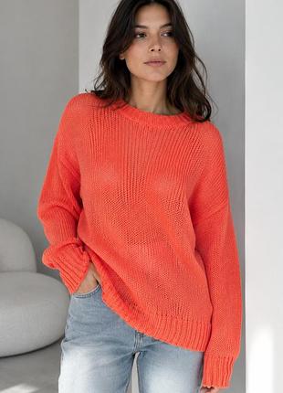 Крутой яркий свитер mshll girl размер м oversize, длинный рукав