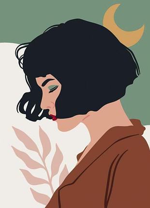 Картина за номерами "триптих осінній стиль 3" bs52586 (40x50 см)