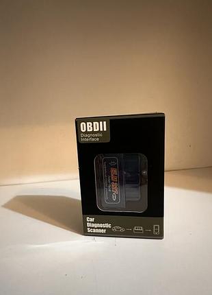 Автосканер elm327 mini obd2 bluetooth діагностика авто obdii чек