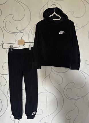 Велюровий спортивний костюм nike оригінал p.110-116