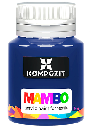Краска по ткани art kompozit, 20 мл, 20 мл, 019 кобальт синий