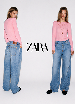 Zara джинси loose baggy