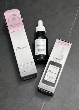 Нічна відновлююча сироватка для обличчя earth harbor obscura night repair concentrate 30 ml