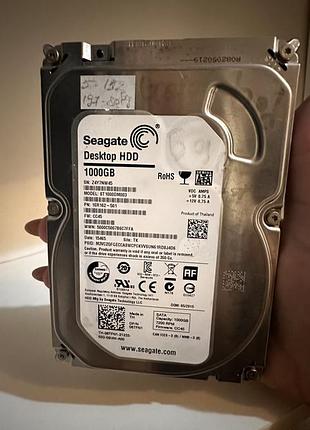 Жорсткий диск 1tb seagate barracuda 3.5" 7200rpm (st1000dm003) б/в