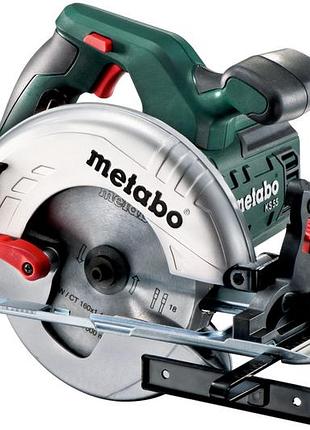 Ручная дисковая пила metabo ks 55 (600855000)