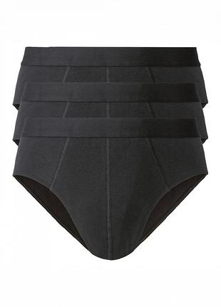 Труси сліпи набір 3 шт. для чоловіка livergy lycra® 499662_464872 m чорний