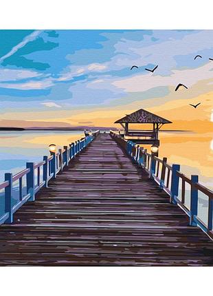 Картины по номерам «мост на запад» bs631 (40x50 см)