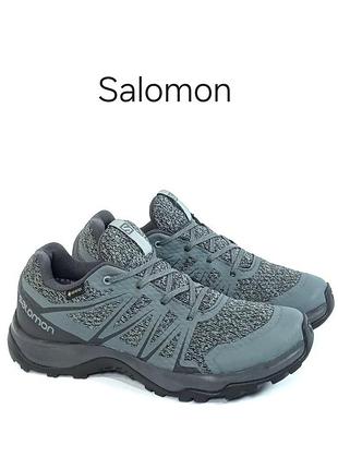 Трекинговые женские кроссовки salomon warra gtx w gore-tex оригинал