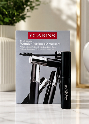 Clarins wonder perfect 5d mascara мініатюра туші, 3мл