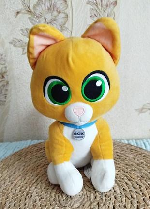 Интерактивный звуковой кот сокс базз лайтер mattel / озвученный кот sox