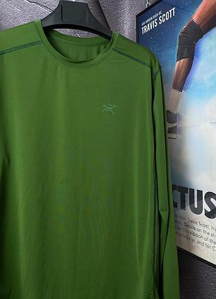 Термокофта чоловіча arcteryx в зеленому кольорі