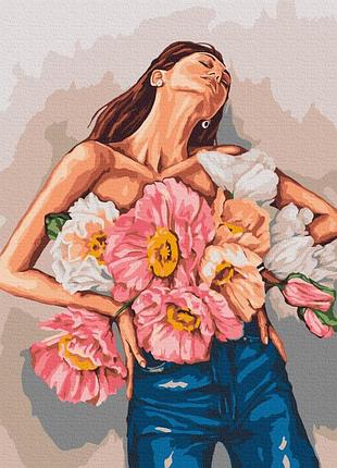 Картина за номерами "витончена весна © mykhailyshyna daria" bs53569 (40x50 см)