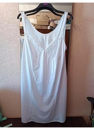 Ночнушка-комбинация бренда m&amp;s в идеальном состоянии..