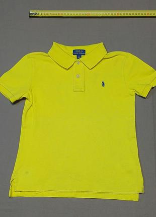 Плечі 32 см polo ralph lauren size 7  жовте  поло 
100% cotton