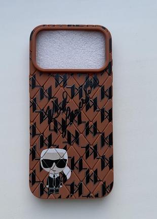 Чохол на 17 pro max karl lagerfeld
