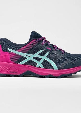Кроссовки женские asics черный 36 (22,7 см) код: gel-kanaku 4 blue-pink